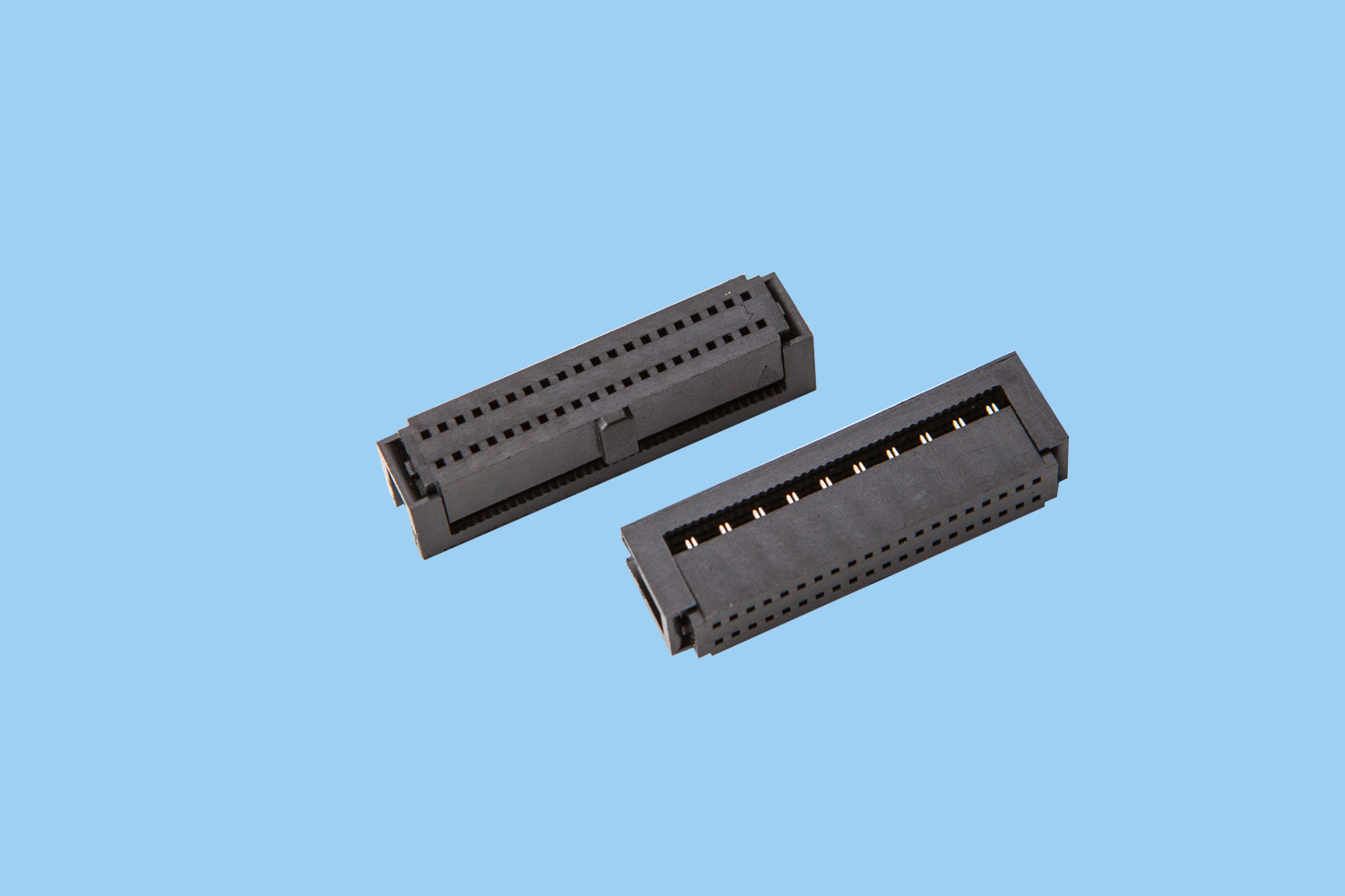 QC106(1.27x2.54 FC-40P)扁平电缆连接器