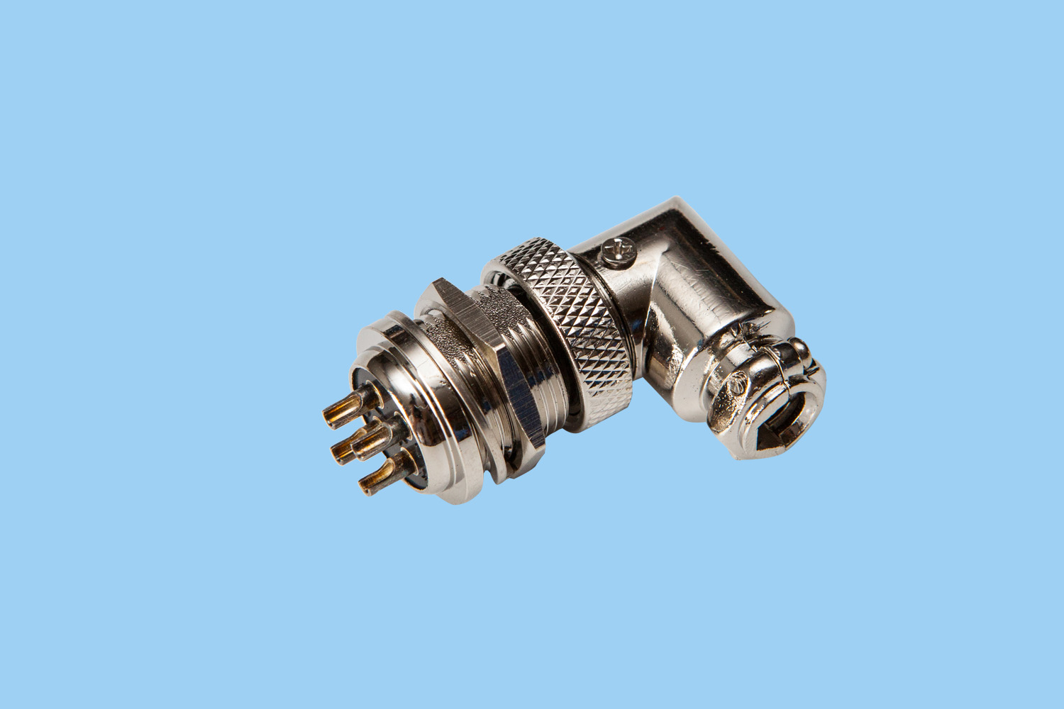 YL16-4TZ-F-90°航空插头座