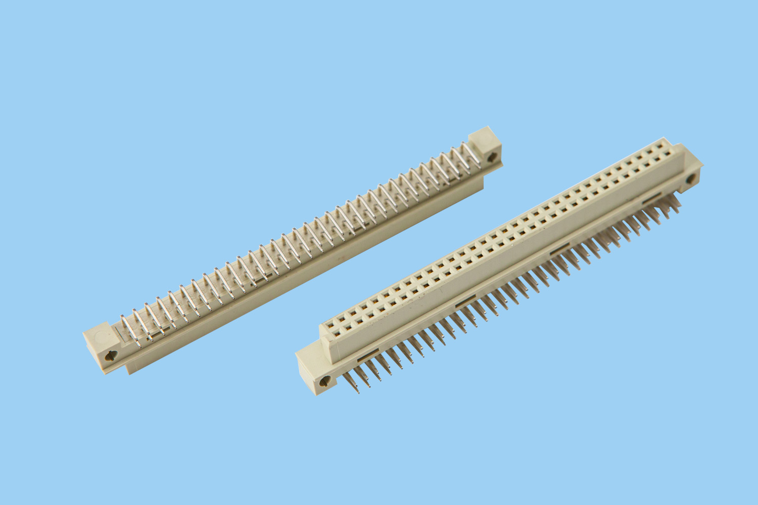 QC9003B2264FR(欧式插座2排母弯)