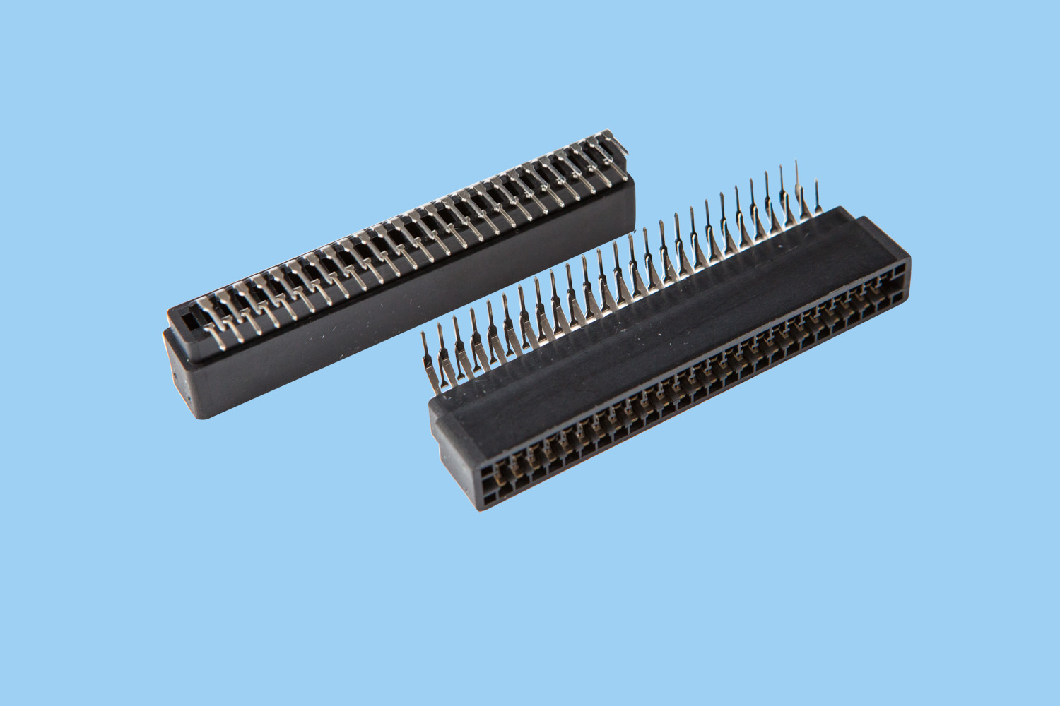 SLOT-50P无耳总线2.54  90°